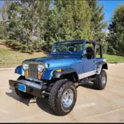 1985 Jeep Jeep SUV Blue CJ7