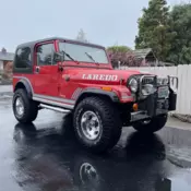 1985 Jeep Jeep SUV Red CJ7