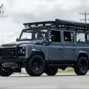 1985 Land Rover Defender 110 LS3 Overland Custom Restomod 11111 Miles Eiger Gray