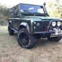 1985 Land Rover Defender 90 with Bull Bar, Winch, Snorkel, Rims and Tires