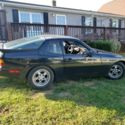 1985 late Porsche 944 black on black moon roof & 6 speed