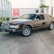 1985 Lincoln Continental Mk VII LSC 16908 Miles Midnight Black