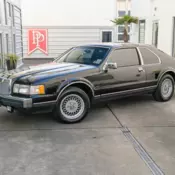 1985 Lincoln Continental Mk VII LSC 17 Miles Midnight Black