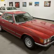1985 Mercedes 280SL EURO R107 Convertible 5 Speed MANUAL Transmission