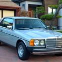 1985 Mercedes 300CD turbo diesel coupe gorgeous low miles heated seats last year