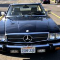 1985 Mercedes 380 sl californian car! Rare color ! Midnight blue !