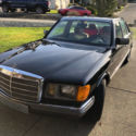 1985 MERCEDES 500SEL GRAY MARKET EURO MODEL