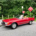 1985 Mercedes 500SL Euro Showroom Has Import Docs And Build Sheet