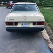 1985 Mercedes Benz 190D 5-Speed - Southern owned the entire life of the vehicle