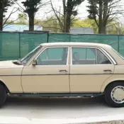 1985 Mercedes-Benz 230e 4DR SEDAN. ONLY 44K BARN FIND!!! PASTELL BEIGE / SUNROOF