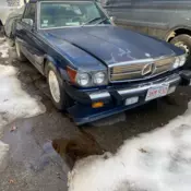 1985 Mercedes-Benz 300-Series Blue SL