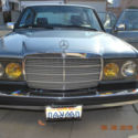 1985 Mercedes-Benz 300D 4-Door Sedan in Silver Blue Metallic