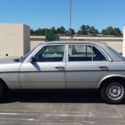 1985 Mercedes-Benz 300D SMOKE SILVER with BURGUNDY interior; TWO OWNER