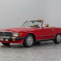 1985 Mercedes-Benz 380 SL 91699 Miles Red Roadster 3.8L V8 3-Spd Auto w/OD
