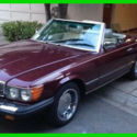 1985 Mercedes Benz 380 SL Convertible 3.8L V8 Automatic 153k mi Soft Top AC CC