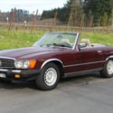 1985 Mercedes-Benz 380SL. Cabernet color. Nice! See VIDEO