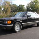 1985 Mercedes-Benz 500 Series 500SEC 102,165 Miles Black Coupe 5 liter v-8 Autom
