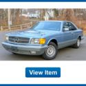 1985 Mercedes Benz 500SEC Coupe 2DR V8 Super Low 45K mi CARFAX W117