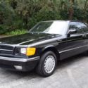 1985 Mercedes Benz 500SEC Desirable Black/Black