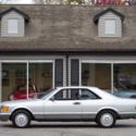 1985 Mercedes Benz 500SEC  only 17,700 miles  USA example
