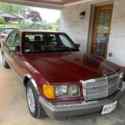 1985 Mercedes-Benz 500SEL Sedan Red RWD Automatic SEL