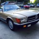 1985 Mercedes Benz 500SL r107 roadster European model
