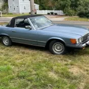 1985 Mercedes-Benz SL-Class 380SL Roadster Convertible Hardtop R107