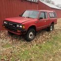 1985 Nissan Datsun 720 4X4 Pickup Truck King Cab 2.4L Z24 4 Cylinder No reserve