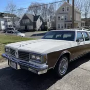 1985 Oldsmobile Custom Cruiser Wagon White