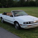 1985 Oldsmobile Cutlass Ciera Brougham Convertible Coupe