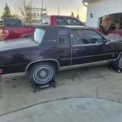 1985 Oldsmobile Cutlass Supreme Coupe Red RWD Automatic BROUGHAM