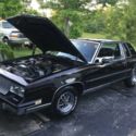 1985 oldsmobile cutlass supreme v8 black , bucket seats