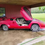 1985 Pontiac Fiero Coupe Red GT