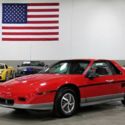 1985 Pontiac Fiero GT 15477 Miles Red Coupe 2.8I V6 Manual