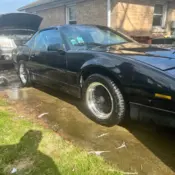 1985 Pontiac Firebird Black TRANS AM