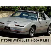 1985 PONTIAC TRANS AM, SILVER with 41,025 Miles available now!