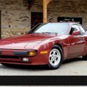 1985 Porsche 944 Only 38,237 Miles Garnet Red