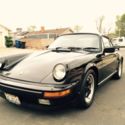 1985 PORSCHE CARRERA 911 BLACK ON BLACK COUPE SUN ROOF LOW MILES CLEAN TITLE