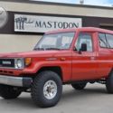 1985 Red Troopy Land Cruiser BJ75 Diesel 4x4 Cruiser