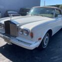 1985 ROLLS ROYCE CORNICHE 37000 MILES WHITE/TAN