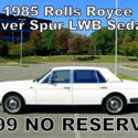 1985 SILVER SPUR LWB - EVERY OPTION! LOOKS & DRIVES GREAT! WOW! $99 NO RESERVE!