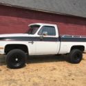 1985 Silverado Short bed 4x4 NO RESERVE spec order paint 350 runs great no rust