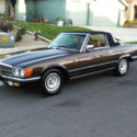 1985 SL280 soft top convertible 5 speed manual great condition BARN FIND