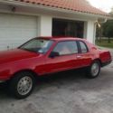 1985 thunderbird, Turbo Coupe, original owner, Automatic Air, garaged, Nice!