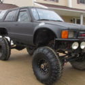 1985 TOYOTA 4 RUNNER WITH SMALL BLOCK CHEVY MOTOR.....HEAVY DUTY EVERYTHING !!!!