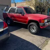 1985 Toyota 4Runner Red