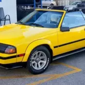 1985 Toyota Celica Convertible Yellow GT-S