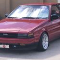 1985 Toyota Corolla Coupe Red RWD Manual SPORT GT-S