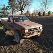 1985 Toyota hPickup multicolor  4WD Manual XTRACAB RN66 SR5