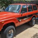 1985 Toyota Land Cruiser SUV Red 4WD Manual FJ60